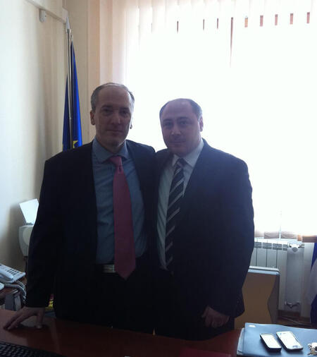 MEETING WITH THE CONSUL GENERAL OF GREECE IN MARIUPOL